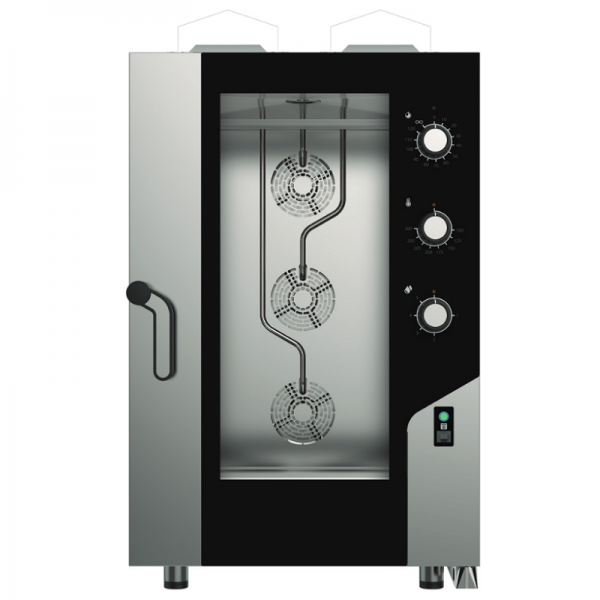 Manual gas combi oven 11 trays - 1/1 GN