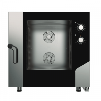 FORNO ELETTRICO ELETTROMECCANICO COMBINATO CONVEZIONE 6 TEGLIE 60x40 cm
