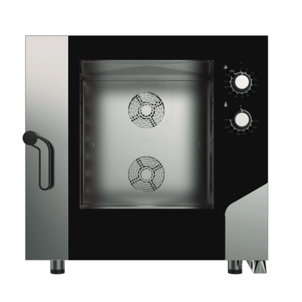 FORNO ELETTRICO ELETTROMECCANICO COMBINATO CONVEZIONE 6 TEGLIE 60x40 cm