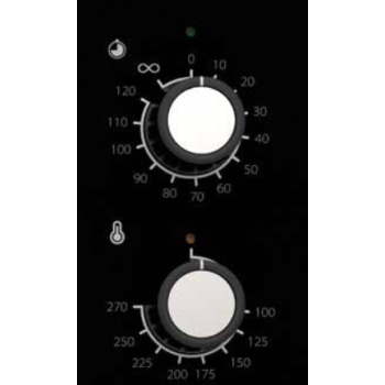 FORNO ELETTRICO ELETTROMECCANICO COMBINATO CONVEZIONE 6 TEGLIE 60x40 cm