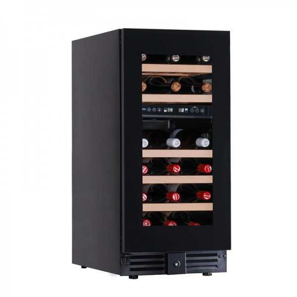 DOUBLE TEMPERATURE WINE CELLAR 28 BOTTLES - 38 x 57.3 x 82 H CM