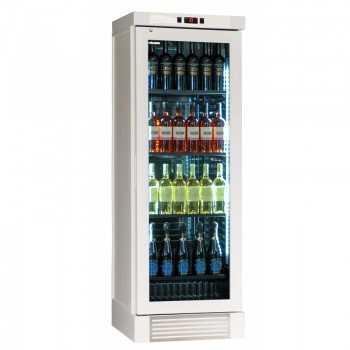 CANTINETTA VINO RIVESTITA IN LEGNO FRASSINO 126 BOTTIGLIE - 65,5 x 63,5 x 188 H cm