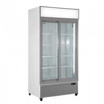 DISPLAY CABINET FOR DRINKS WITH SLIDING DOORS 537 L, DIGITAL DISPLAY | 94 x 61.5 x 198.3 cm