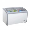 CONGELATORE FRIGO A POZZETTO -18°/+8° C PORTE IN VETRO 500 L | 153 x 70,5 x 87,5 cm
