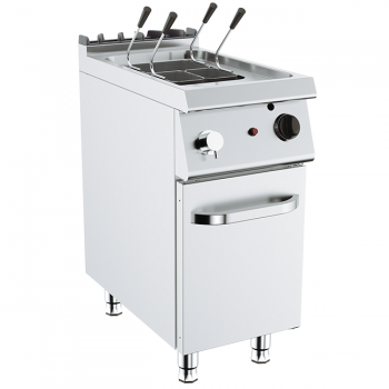 Gas pasta cooker 24 litres 8 kW depth 73 cm