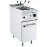 Gas pasta cooker 24 litres 8 kW depth 73 cm