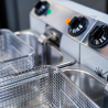 FRITEUSE ÉLECTRIQUE 6+6 LITRES AVEC ROBINET DE VIDANGE