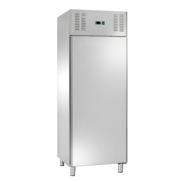 Single door refrigerated cabinet 650 litres energy label A 0/+8° C
