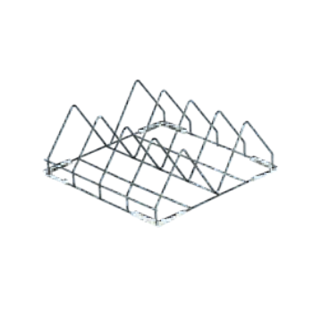 Tray washer basket 4 compartments (50x50x20 cm)