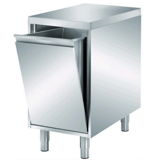 TRÉMIE BASCULANTE COMPLÈTE AVEC ÉTAGÈRE SUPÉRIEURE