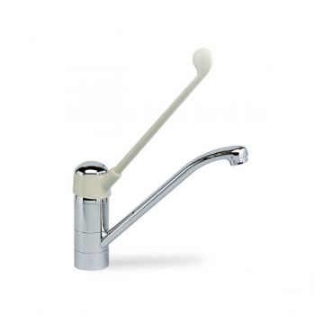 MITIGEUR À LEVIER 27 cm EN PLASTIQUE GRIS