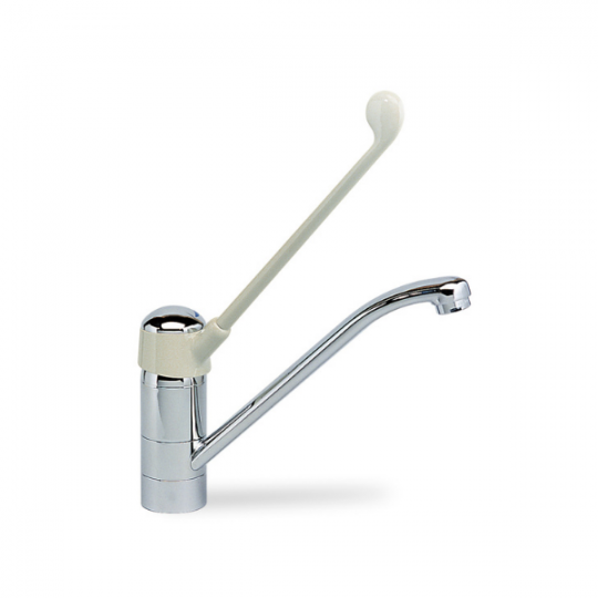 MITIGEUR À LEVIER 27 cm EN PLASTIQUE GRIS