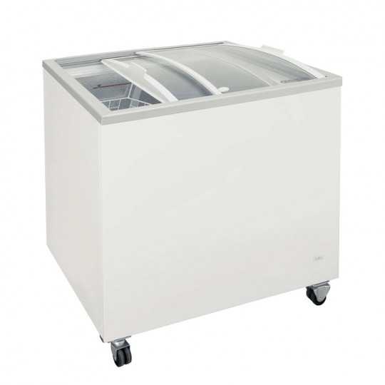 COCKPIT FREEZER WITH CURVED SLIDING GLASSES 158 L | 72.5 x 63.5 x H.87.5 cm