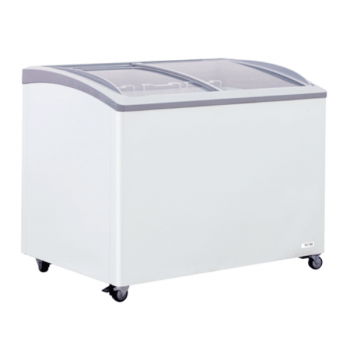 CONGELATORE A POZZETTO CON VETRI CURVI SCORREVOLI 300 L | 104,4 x 69,4 x H.85 cm