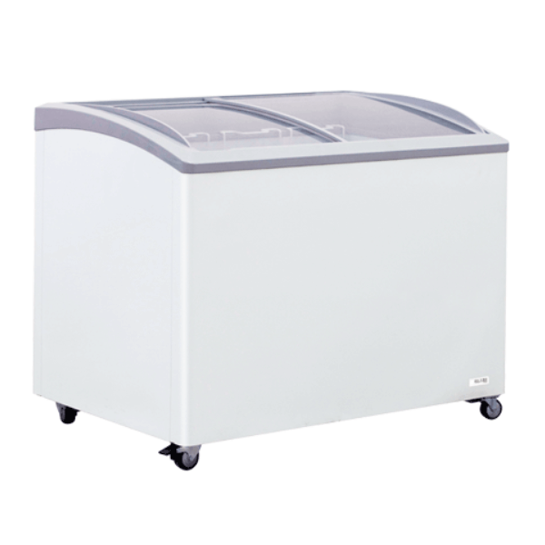 CONGELATORE A POZZETTO CON VETRI CURVI SCORREVOLI 300 L | 104,4 x 69,4 x H.85 cm