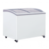 CONGELATORE A POZZETTO CON VETRI CURVI SCORREVOLI 300 L | 104,4 x 69,4 x H.85 cm