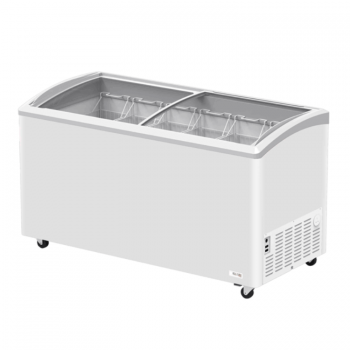 CONGELATORE A POZZETTO CON VETRI CURVI SCORREVOLI 475 L | 151 x 69,4 x H.85 cm