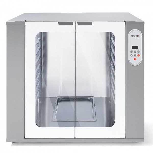 DIGITAL PROVING CELL WITH HUMIDIFICATION 8 TRAYS 60x40 CM OR GN 1/1 - L.92 x D.83 x H.86 CM