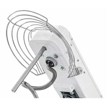 SPIRAL MIXER 7 L 5 kg WITH TILTING HEAD, WHEELS AND TIMER | IR5
