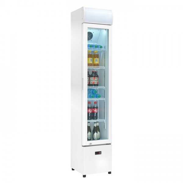 VETRINA FRIGO PER BIBITE 105 L, DISPLAY DIGITALE | 36 x 41 x 188 H cm