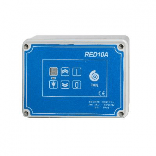 Digital kitchen hood fan speed controller