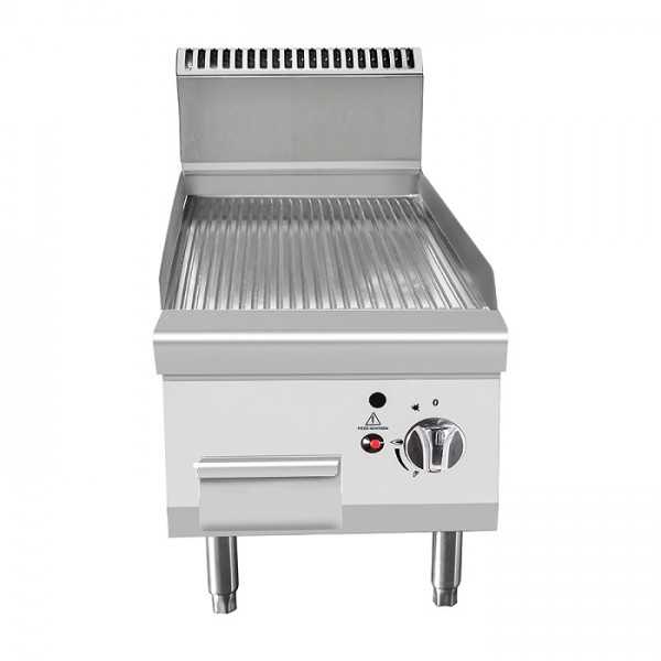 PLAQUE DE CUISSON À GAZ GRILLÉE À POSER, PROFONDEUR 70 CM