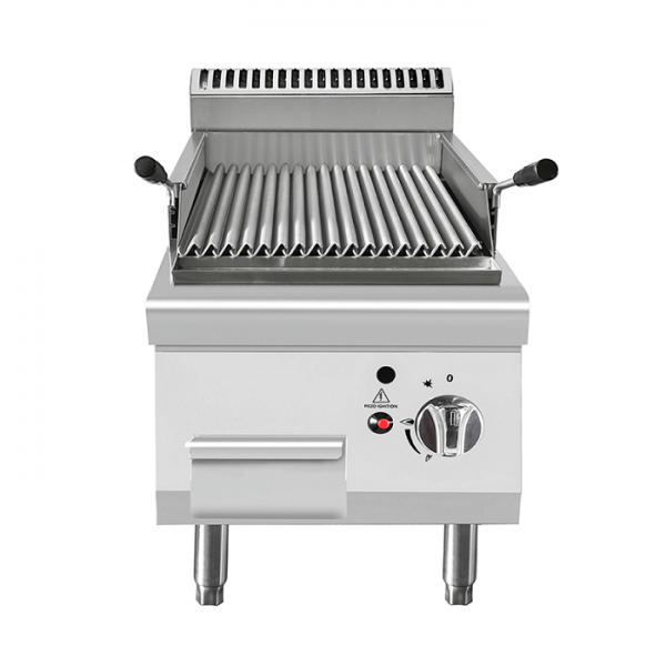 COUNTERTOP GAS LAVA STONE GRILL DEPTH 70 CM