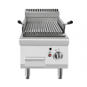 COUNTERTOP GAS LAVA STONE GRILL DEPTH 70 CM