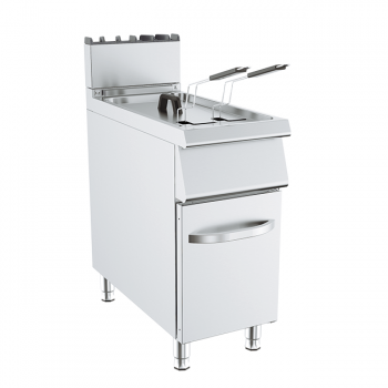 FRITEUSE À GAZ 20 LITRES, PROFONDEUR 90 CM