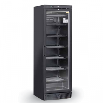 NEGATIVE FRIDGE DISPLAY CABINET FOR PASTRY AND ICE CREAM 300 L, DIGITAL DISPLAY | 60 x 63 x 187 cm