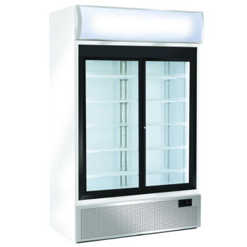 VETRINA FRIGO PER BIBITE 967 L, PORTE SCORREVOLI, DISPLAY DIGITALE | 120 x 74 x 200 cm