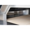 Wood-fired oven for 4 indoor and outdoor pizzas