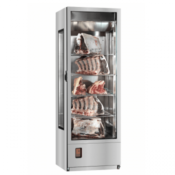 Armoire de séchage de viande de 80 kg avec trois parois vitrées | 67 x 60 x H. 195,5 cm
