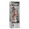 Meat seasoning cabinet 80 kg with three glass sides | 67 x 60 x H.195.5 cm