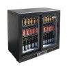 Refrigerated back counter with 2 sliding doors 223 L | 92 x 53.5 x H.92 cm