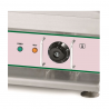 Electric countertop griddle, smooth plate, 55 x 37 cm, 3 kW