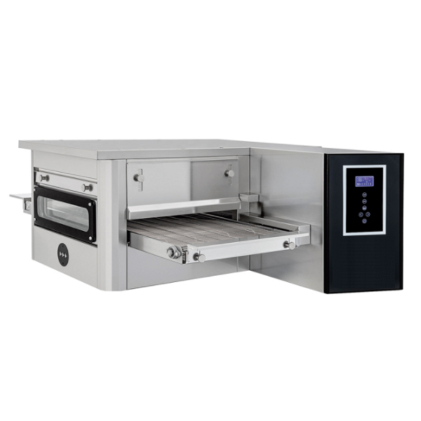 Electric ventilated tunnel oven for 43 pizzas