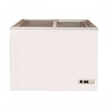 Congelatore a pozzetto con porte in vetro scorrevoli 245 L | 103 x 67,5 x H 84 cm