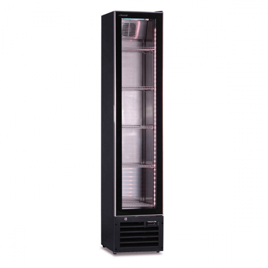 Showcase fridge for meat storage 160 L | 39 x 47.5 x H 188 cm
