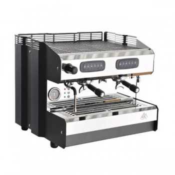 Professional coffee machine, 2 groups, automatic COMPACT