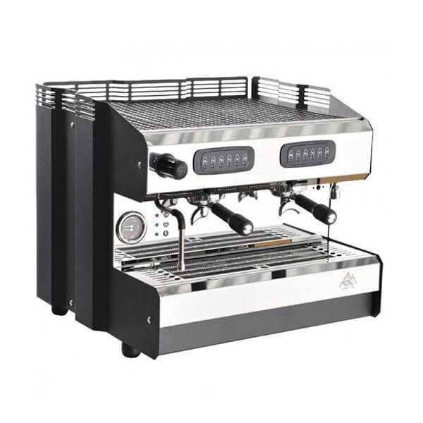 Professional coffee machine, 2 groups, automatic COMPACT