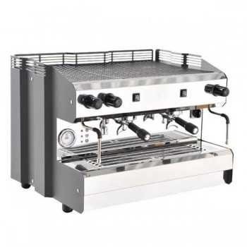 Macchina per caffè professionale, 2 gruppi, semiautomatica