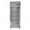 GN 2/1 freezer cabinet with glass door 650 L | 74 x 83 x 201 H cm