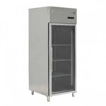 GN 2/1 freezer cabinet with glass door 650 L | 74 x 83 x 201 H cm