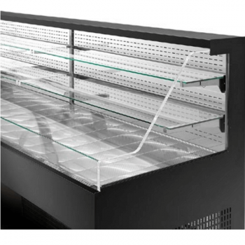 Fujiyama refrigerated wall display for sushi and gastronomy, 91 cm deep