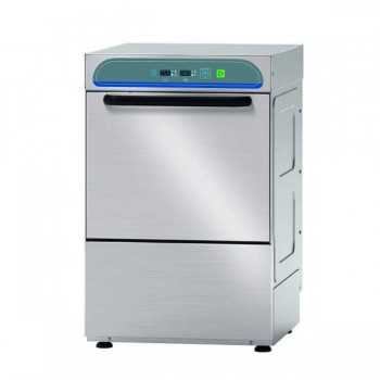 Electronic glasswasher 40 cm basket with detergent, rinse aid pump and water softener