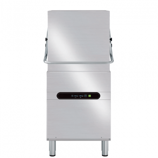 Lave-vaisselle électronique à capot GREEN Line, panier de 50 cm, hauteur utile de 41,5 cm, distributeurs de détergent et de prod