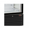 Freezer display case for ice cream and pastry shops 325 L, digital display | 68 x 70.6 x 200 H cm