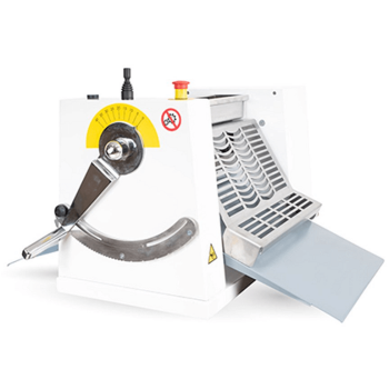 Electric countertop dough sheeter, roller length 50 cm