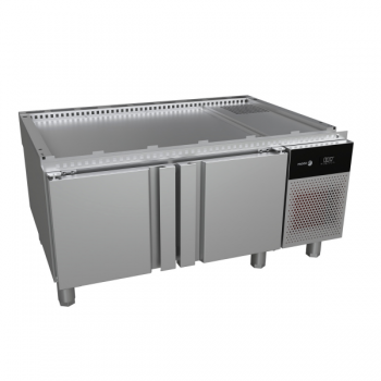 2 door refrigerated table | 120 x 90 x 59 H cm